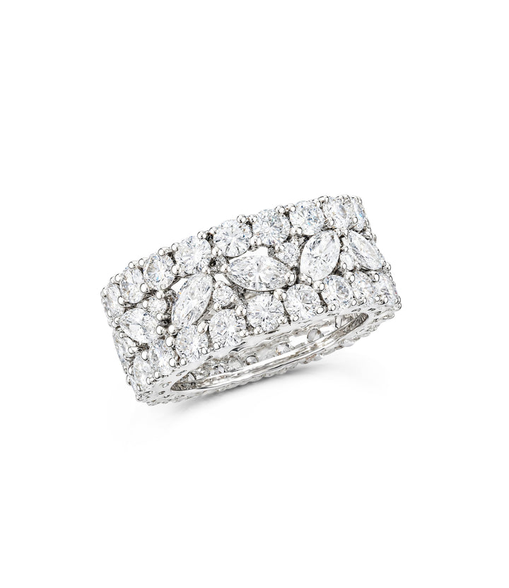 18kt Estate Diamond Eternity Ring