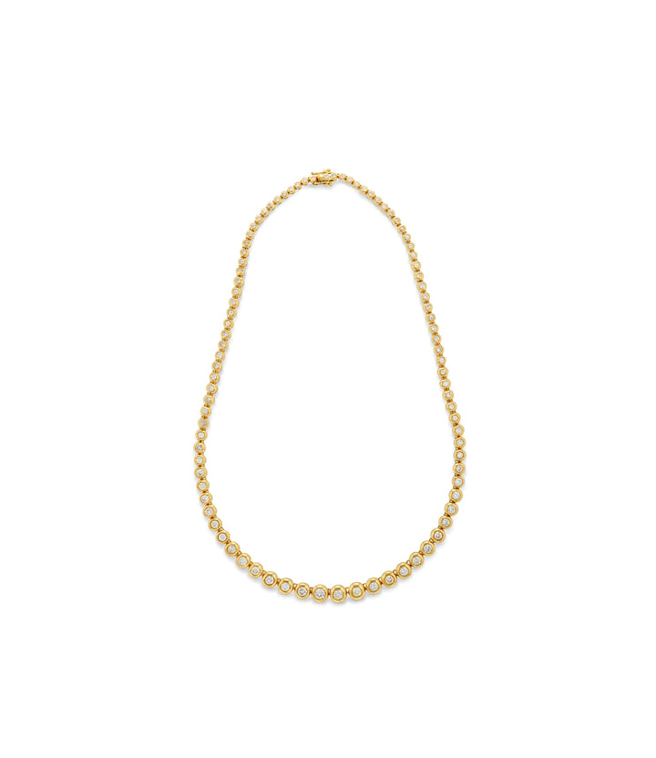 18kt Estate Diamond Necklace