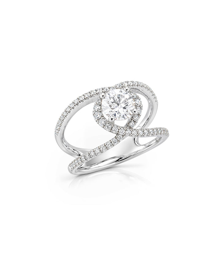 18kt White Gold Diamond Ring