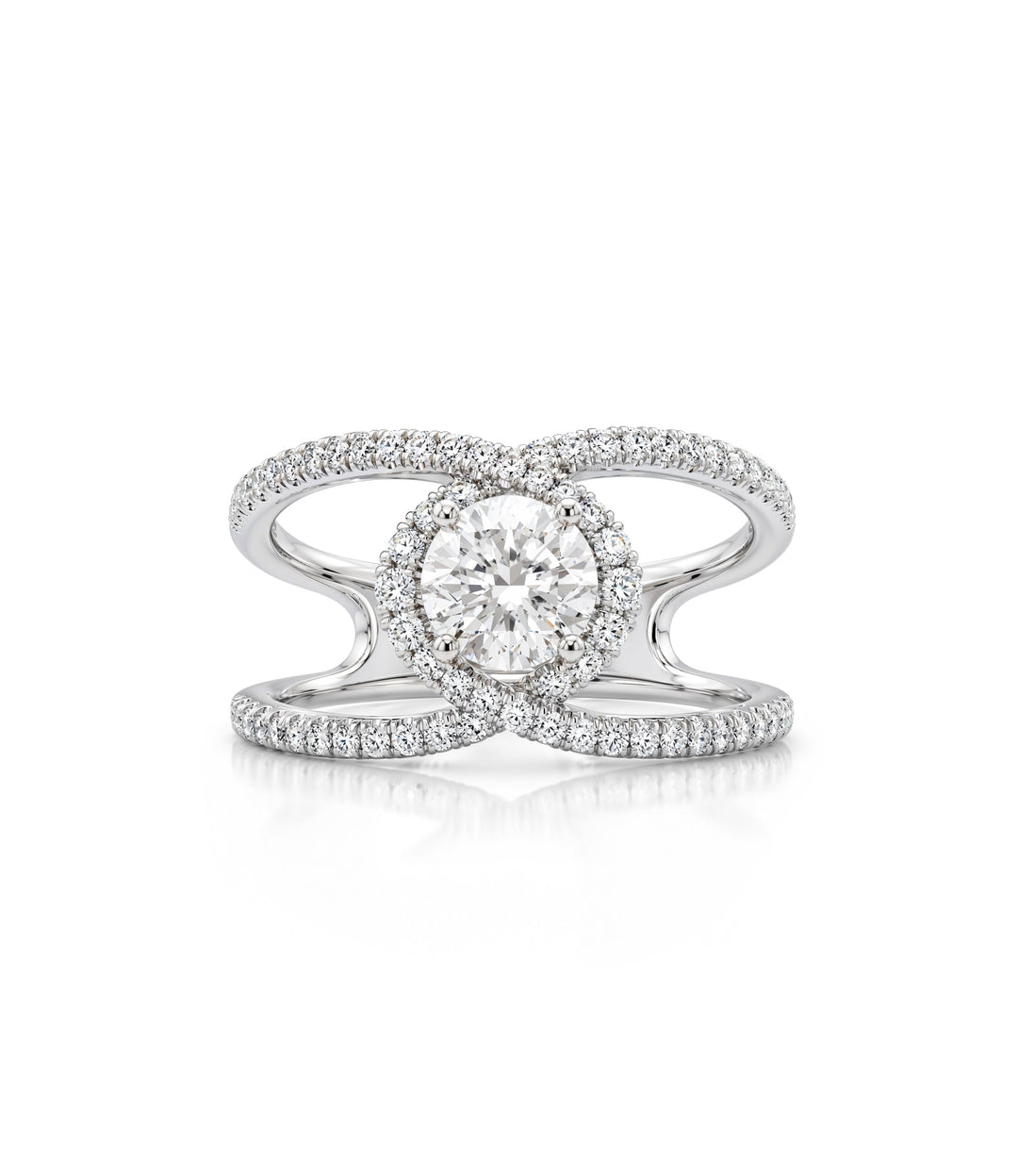 18kt White Gold Diamond Ring