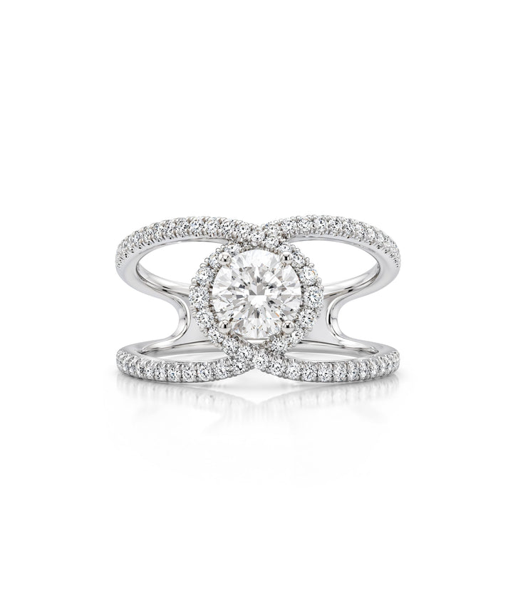 18kt White Gold Diamond Ring