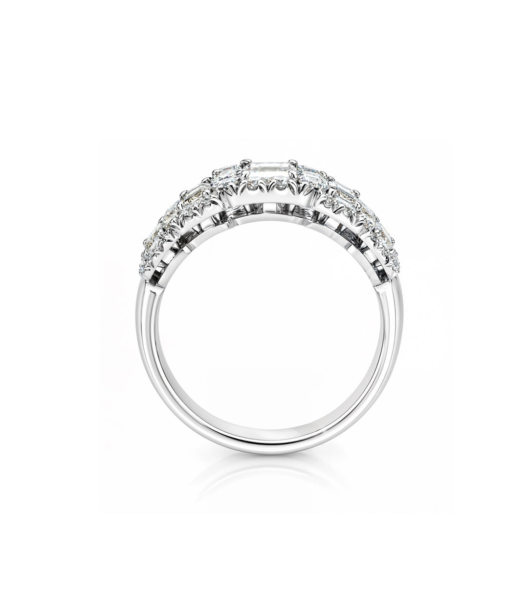 18kt White Gold Estate Christopher Designs Diamond Ring