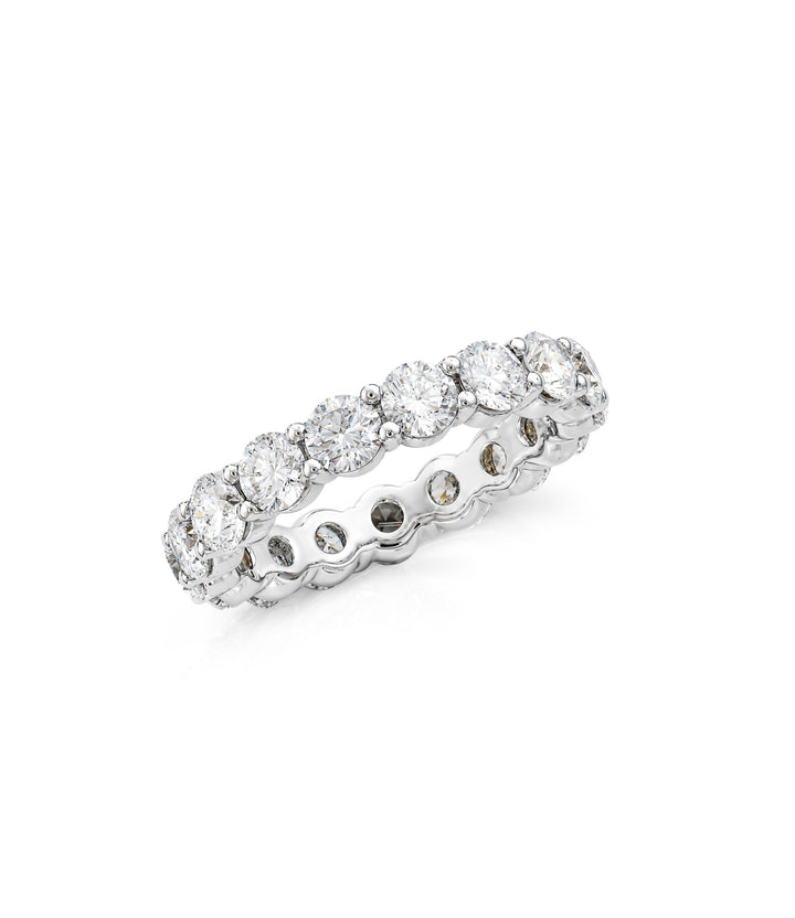 18kt White Gold Lab Grow Diamond Eternity Band