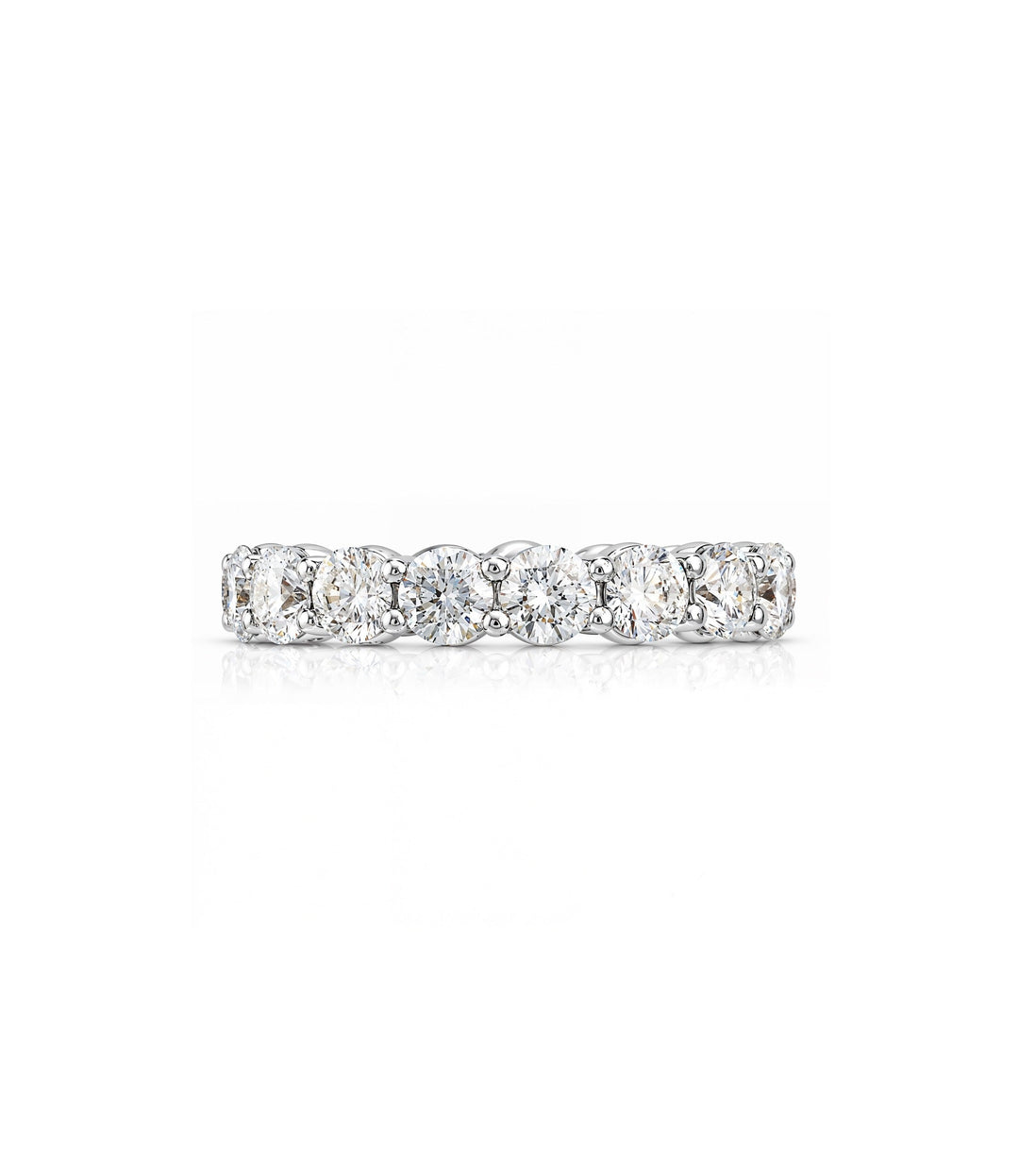 18kt White Gold Lab Grow Diamond Eternity Band