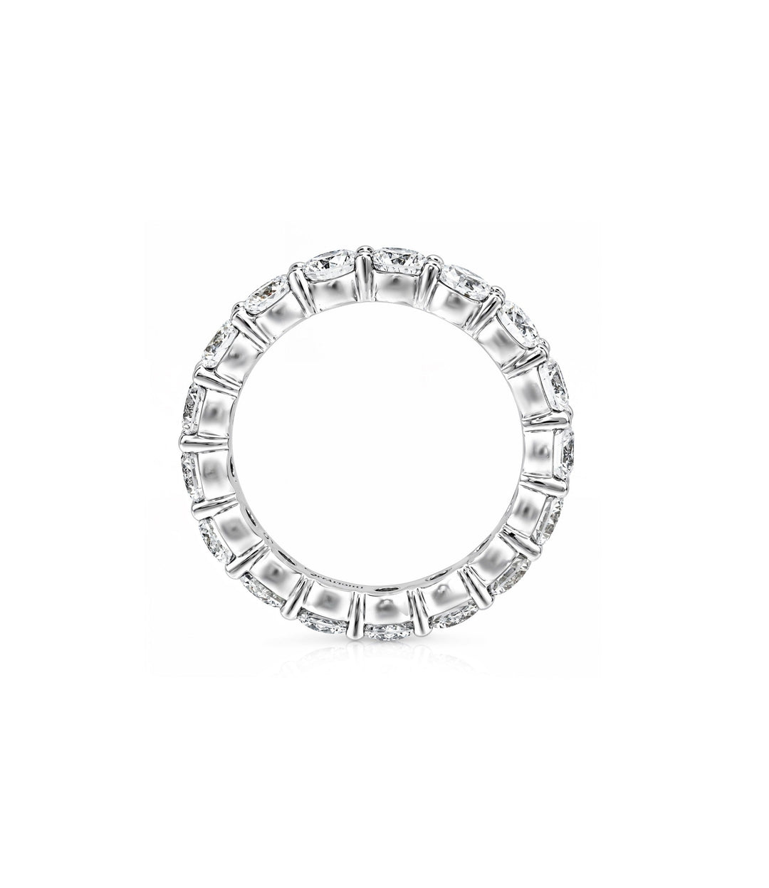 18kt White Gold Lab Grow Diamond Eternity Band