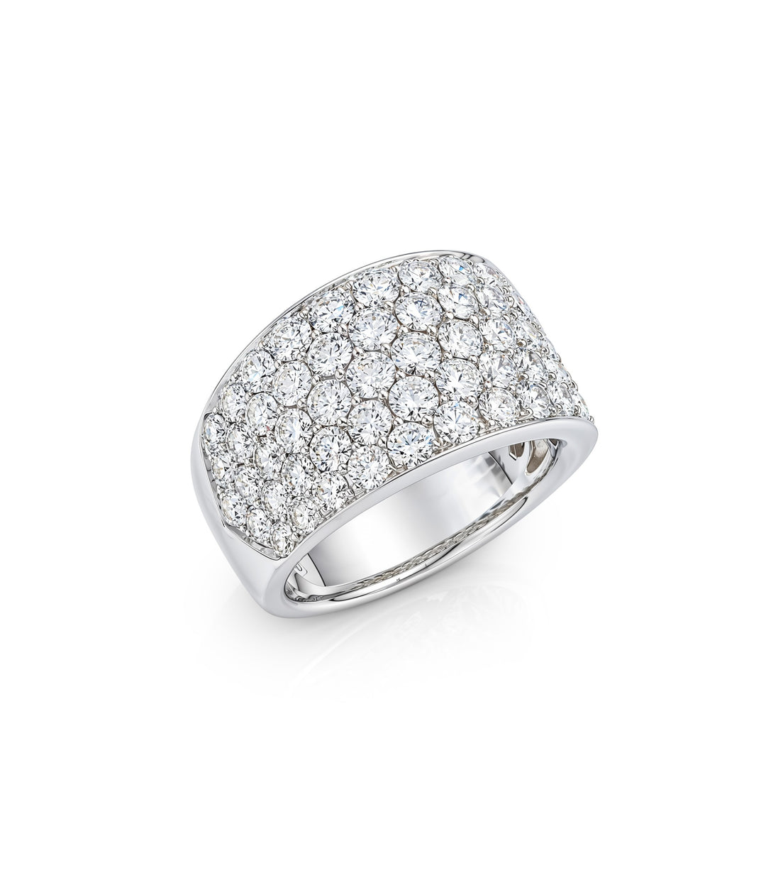 18kt White Gold Lab Grown Diamond Ring