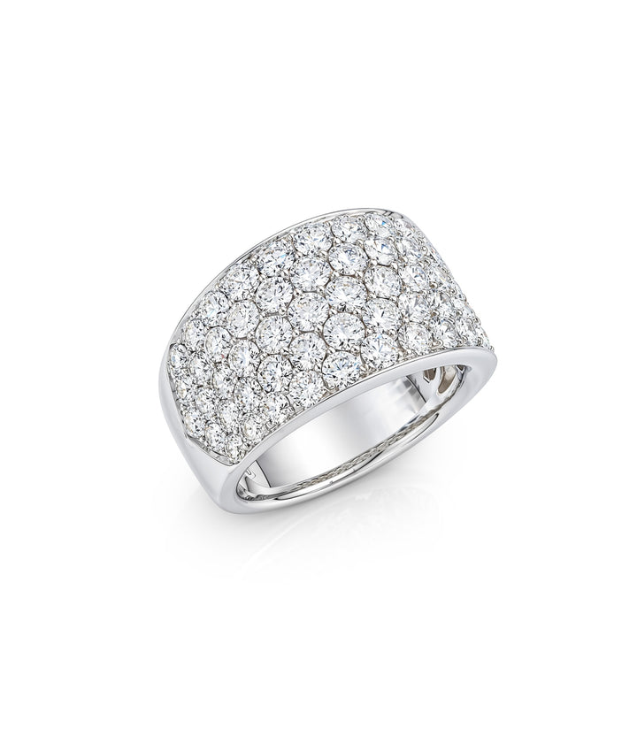 18kt White Gold Lab Grown Diamond Ring