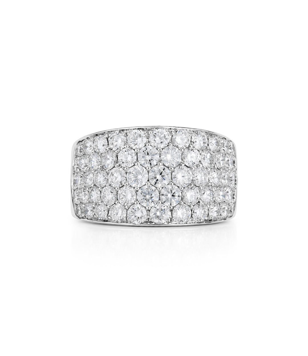 18kt White Gold Lab Grown Diamond Ring
