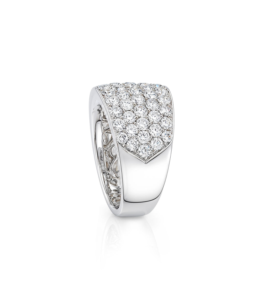 18kt White Gold Lab Grown Diamond Ring