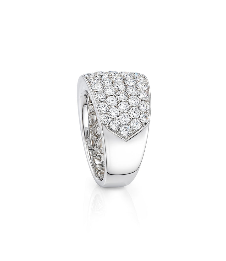 18kt White Gold Lab Grown Diamond Ring