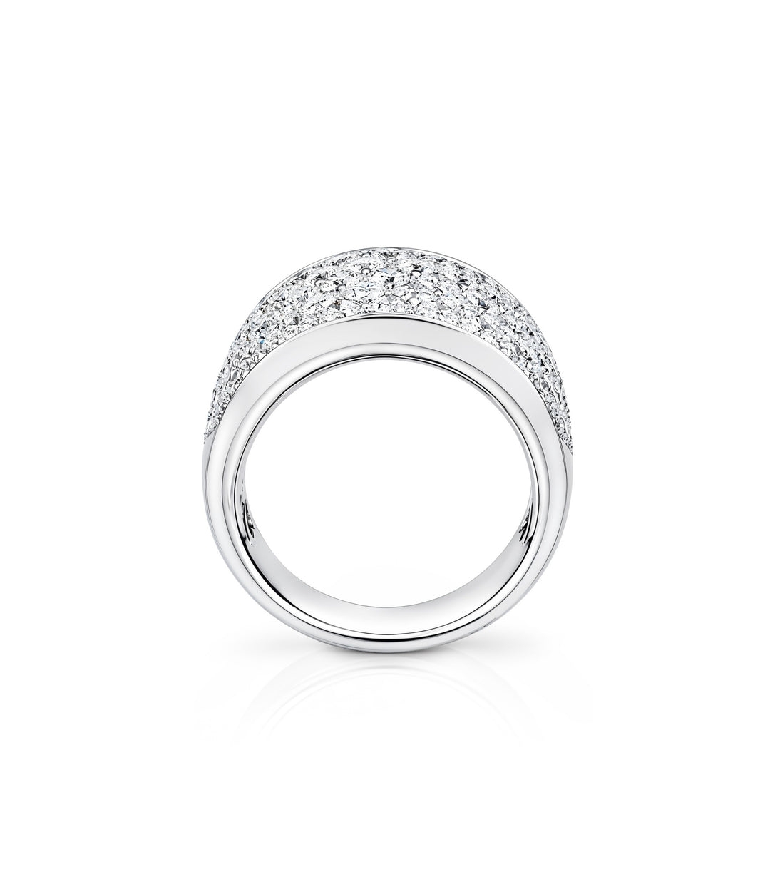18kt White Gold Lab Grown Diamond Ring