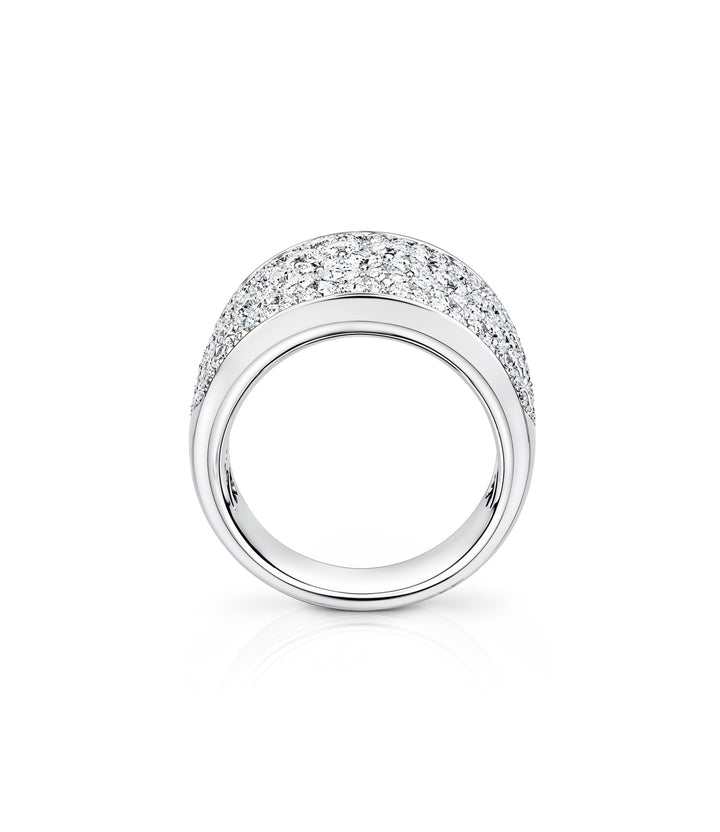 18kt White Gold Lab Grown Diamond Ring