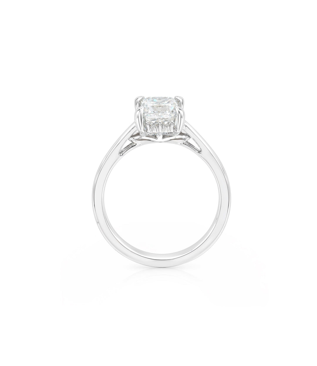 18kt White Gold Princess Cut Diamond Ring