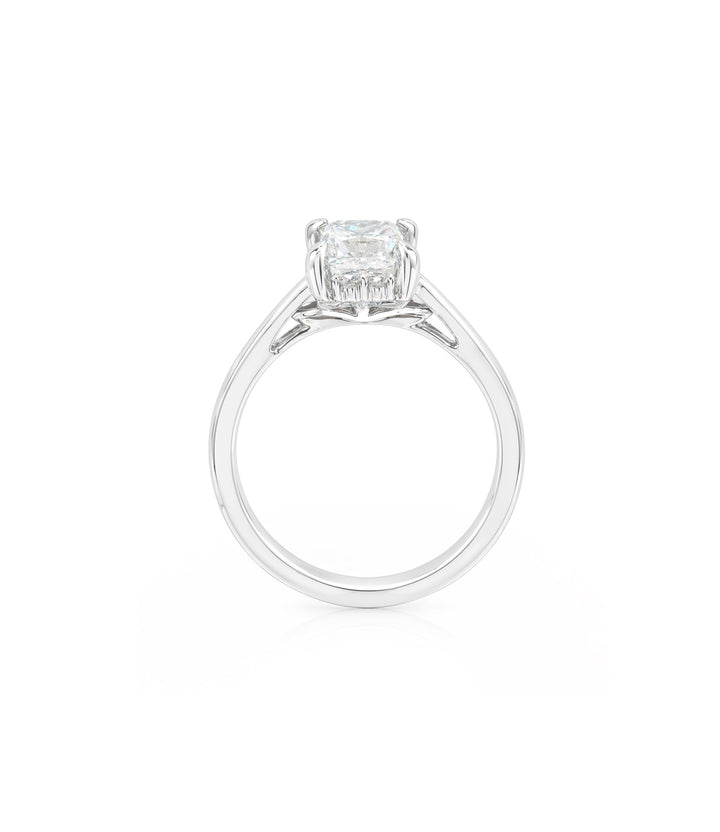 18kt White Gold Princess Cut Diamond Ring
