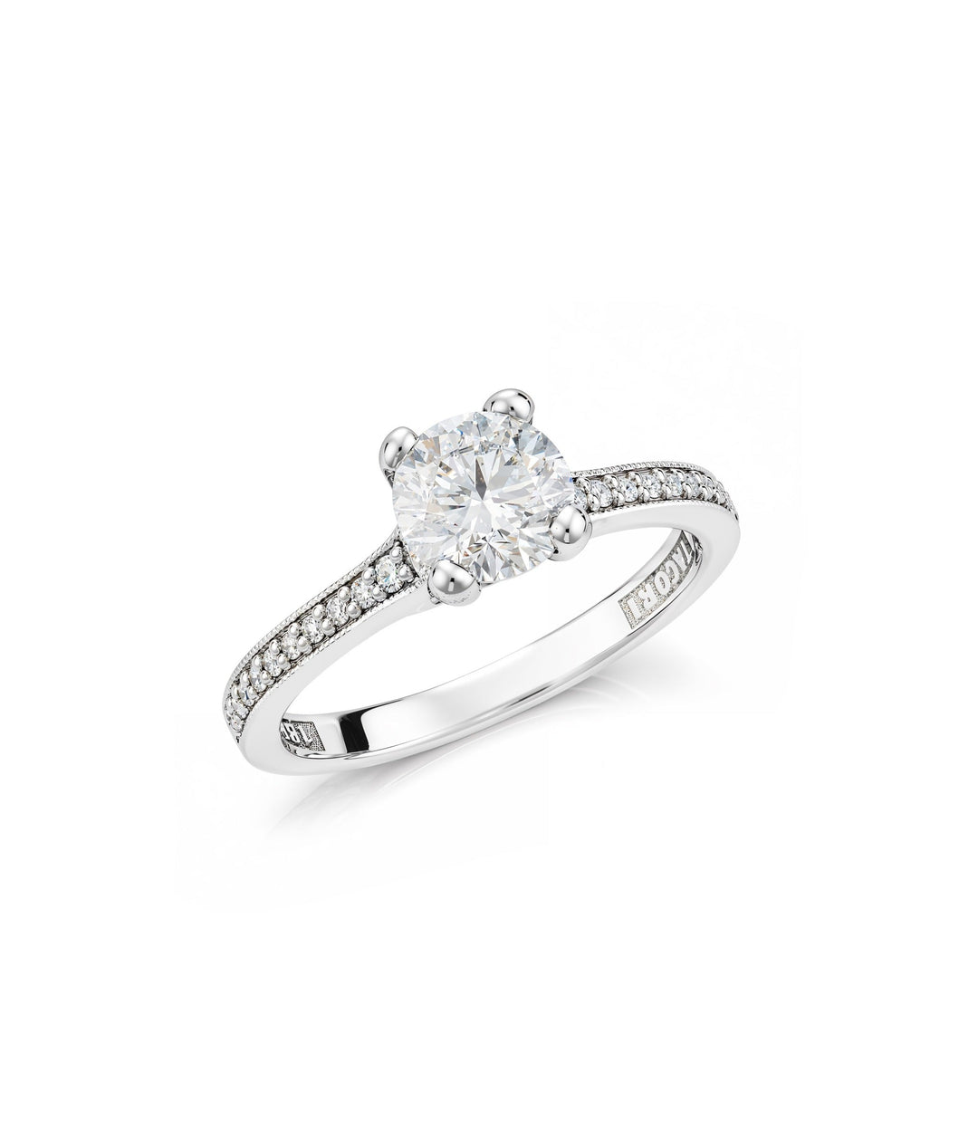 18kt White Gold Tacori Diamond Ring