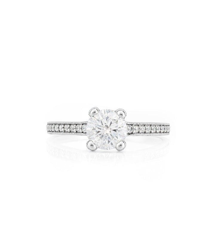 18kt White Gold Tacori Diamond Ring