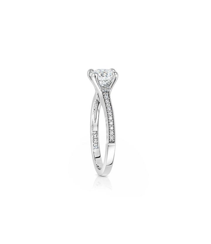 18kt White Gold Tacori Diamond Ring