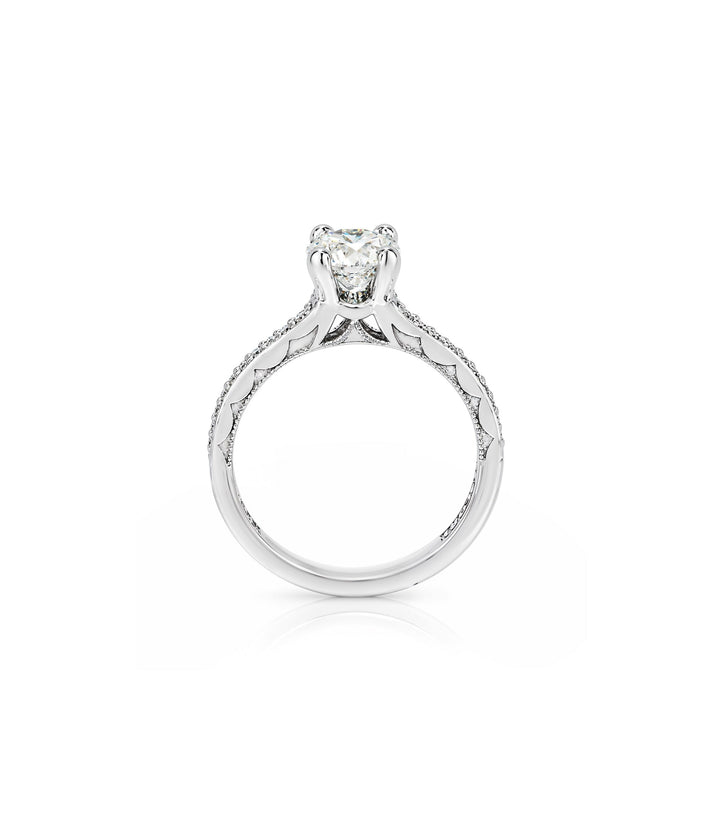 18kt White Gold Tacori Diamond Ring