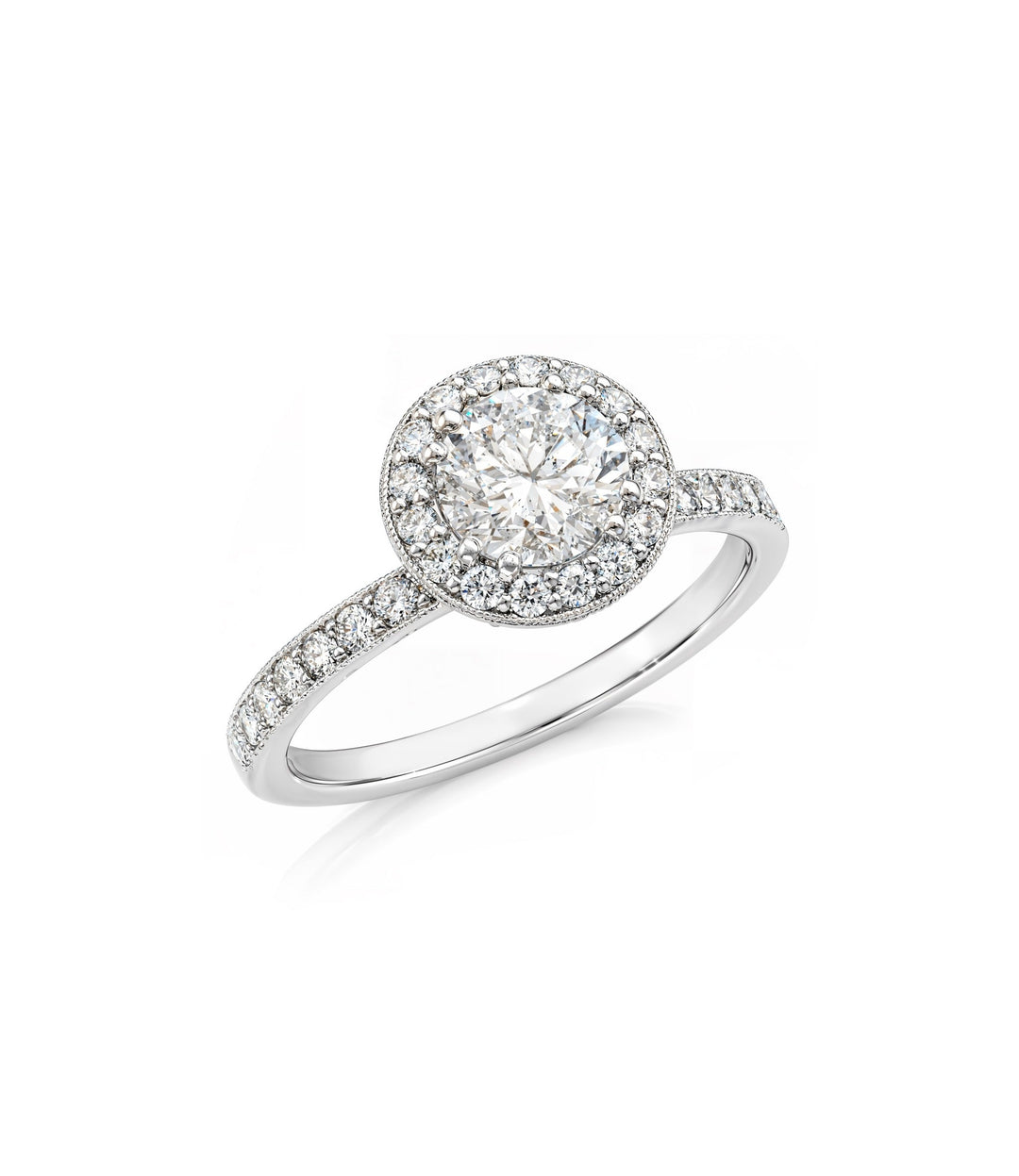18kt White Gold Tacori Diamond Ring