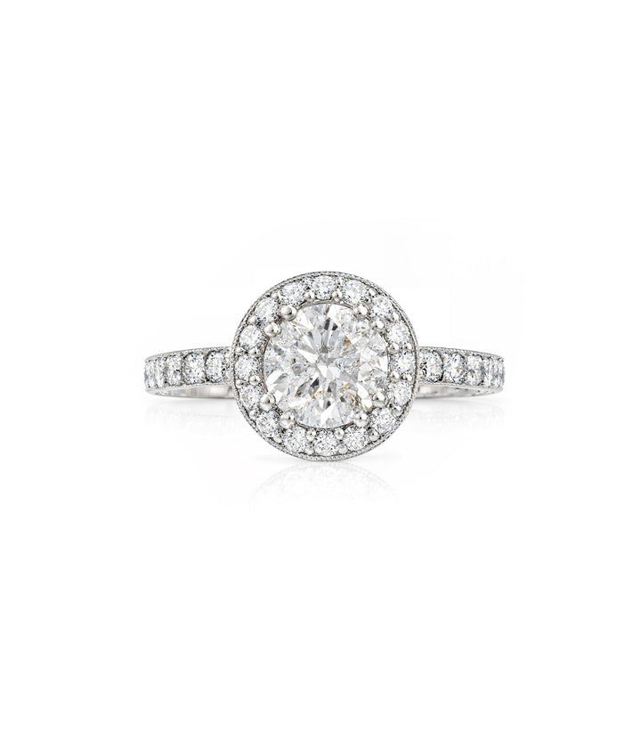 18kt White Gold Tacori Diamond Ring