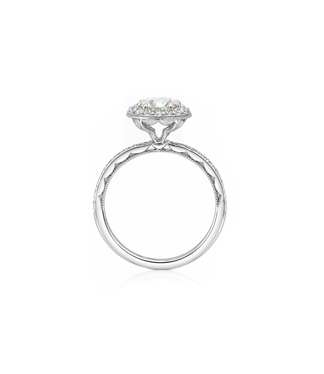 18kt White Gold Tacori Diamond Ring