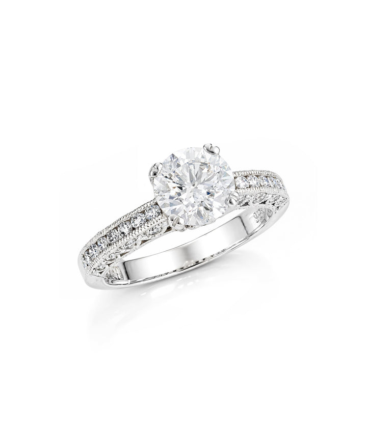 18kt White Gold Tacori Lab Grown Diamond Ring