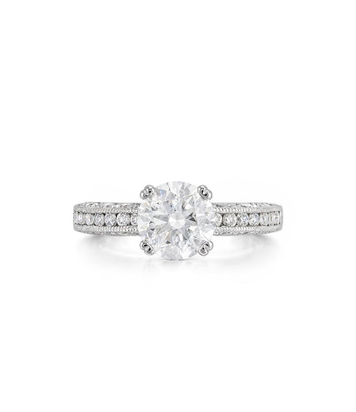 18kt White Gold Tacori Lab Grown Diamond Ring