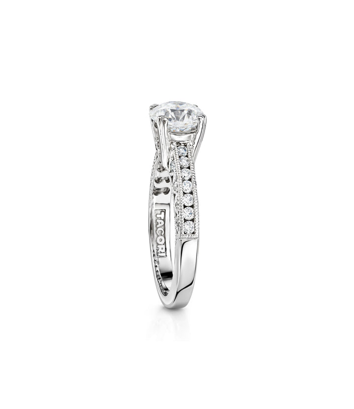 18kt White Gold Tacori Lab Grown Diamond Ring