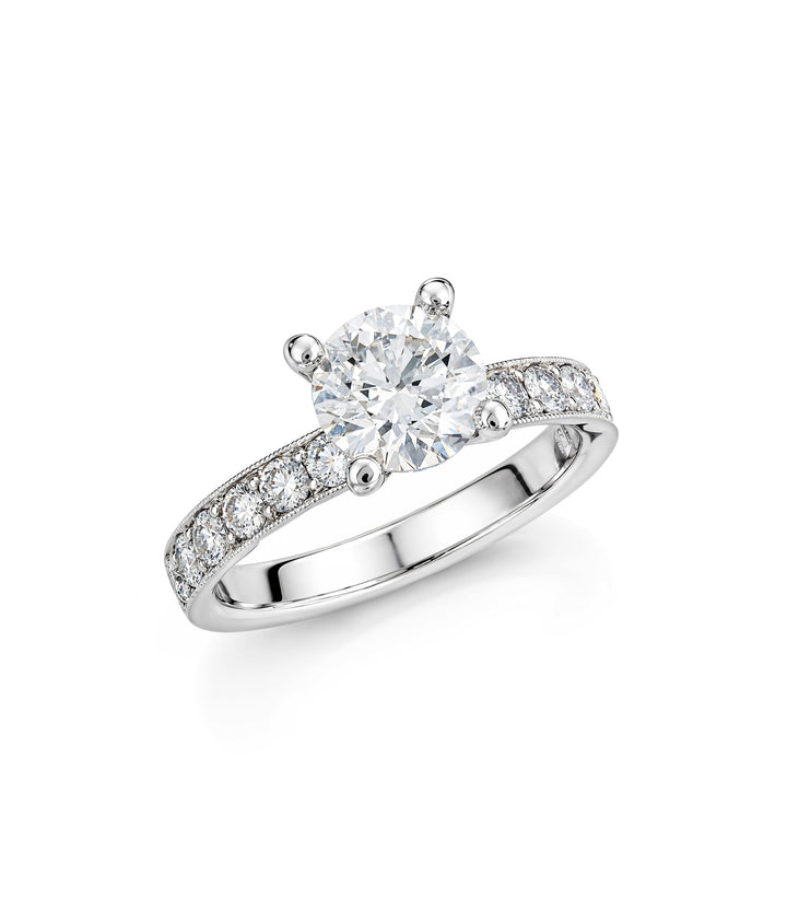 18kt White Gold Tacori Lab Grown Diamond Ring