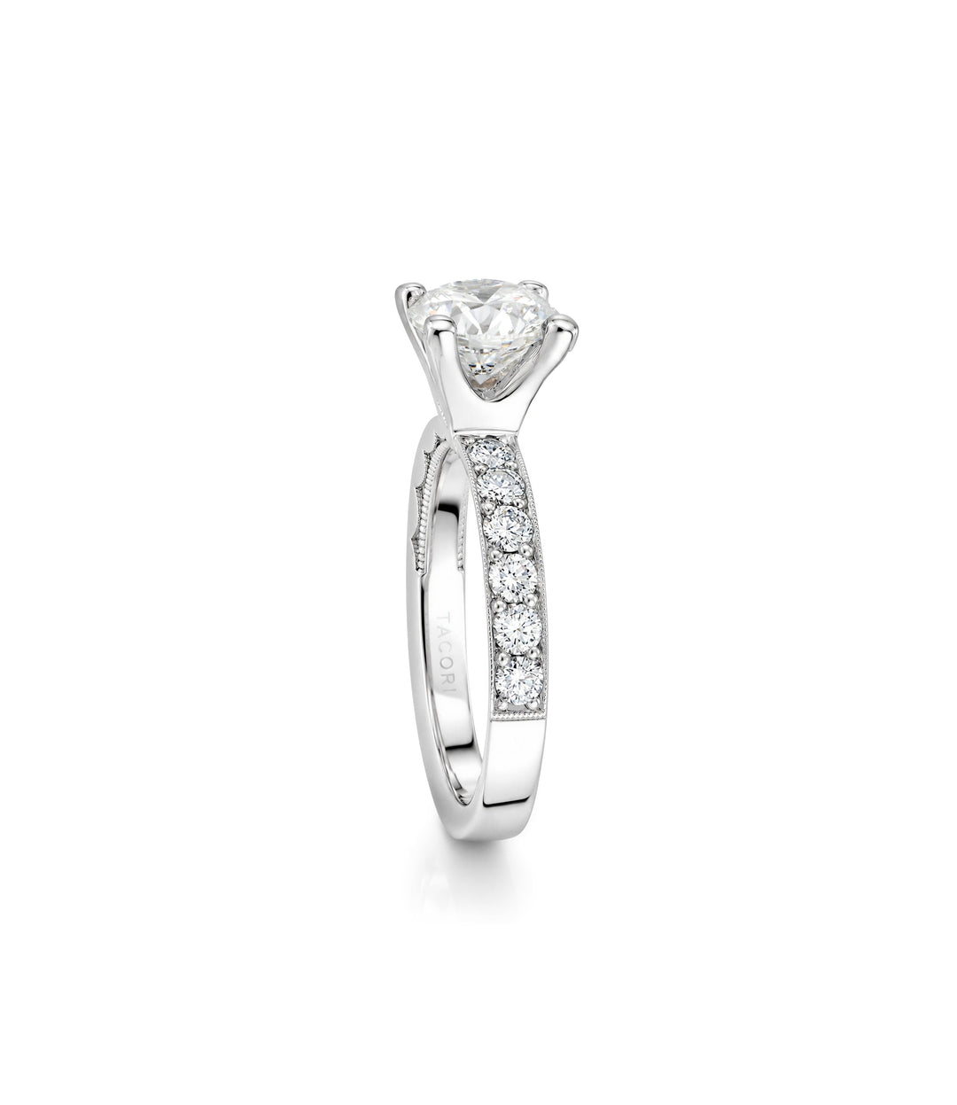 18kt White Gold Tacori Lab Grown Diamond Ring