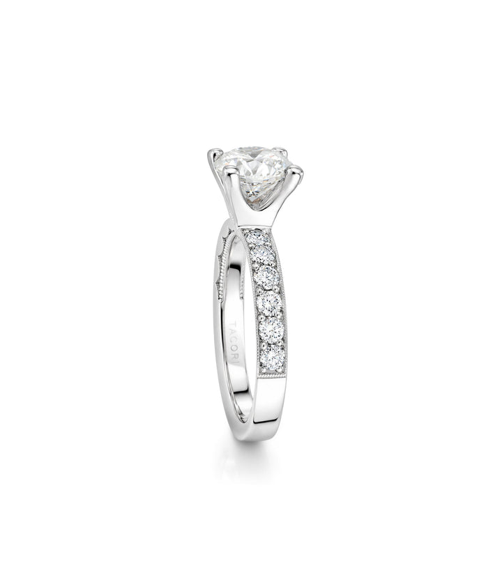 18kt White Gold Tacori Lab Grown Diamond Ring