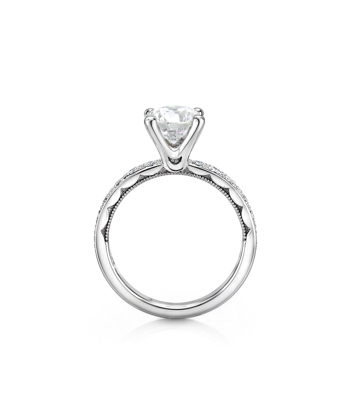 18kt White Gold Tacori Lab Grown Diamond Ring