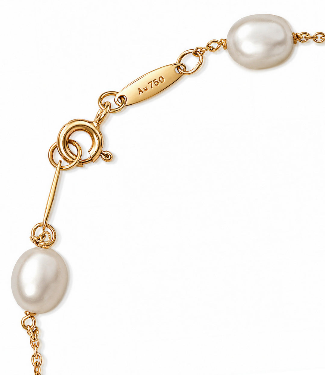 18kt Yellow Gold Estate Tiffany & Co Pearl Bracelet