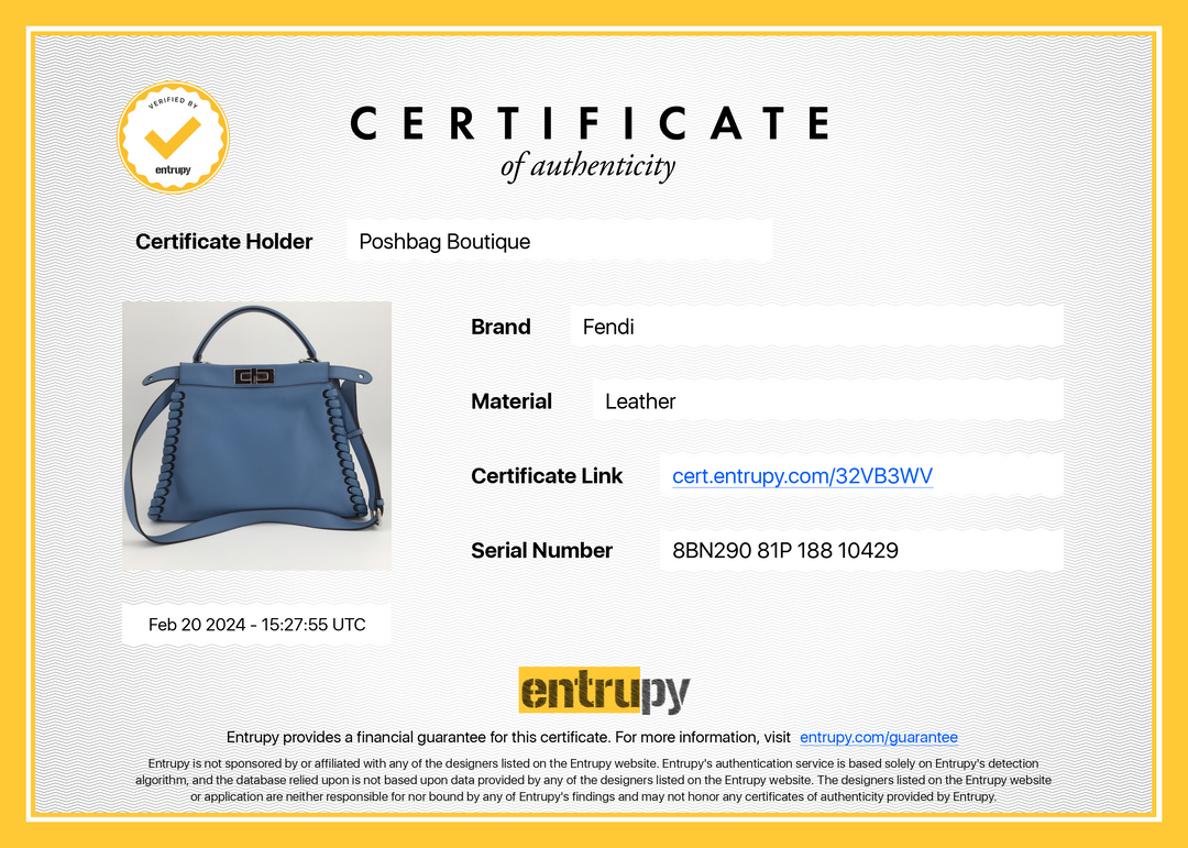 Peekaboo Medium Whipstitch Leather Bag