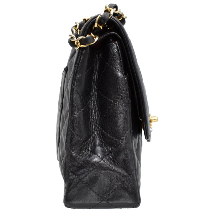 Vintage Chanel Double Flap With Two Tone Logo