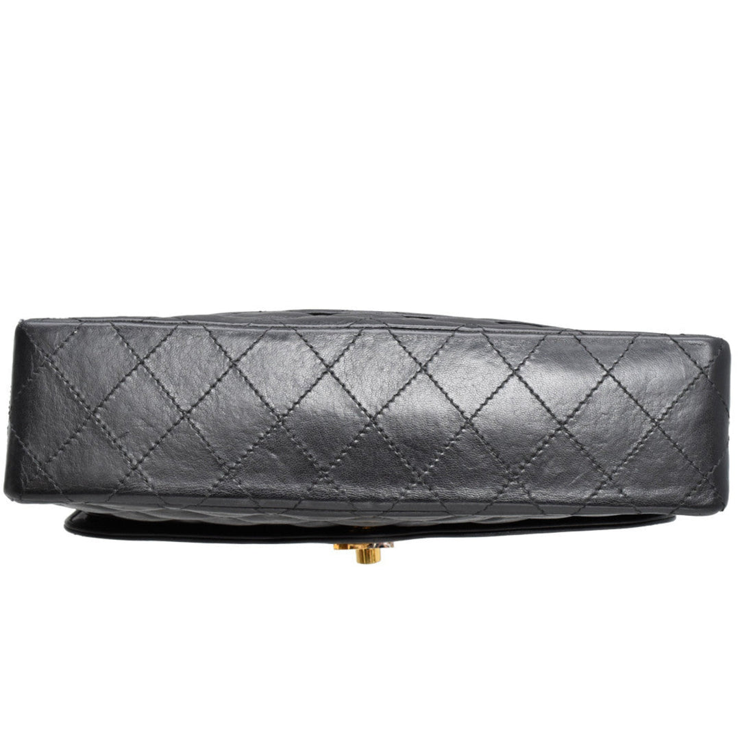 Vintage Chanel Double Flap With Two Tone Logo