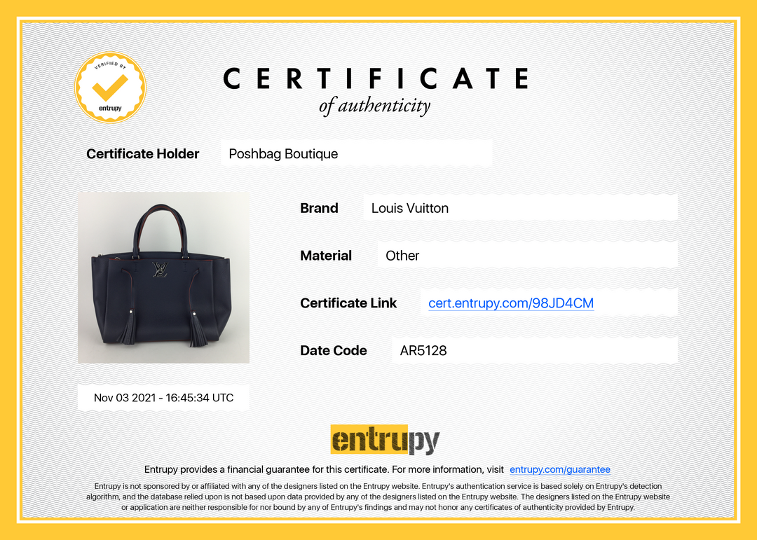 LockMeTo MM Calfskin Leather Handbag