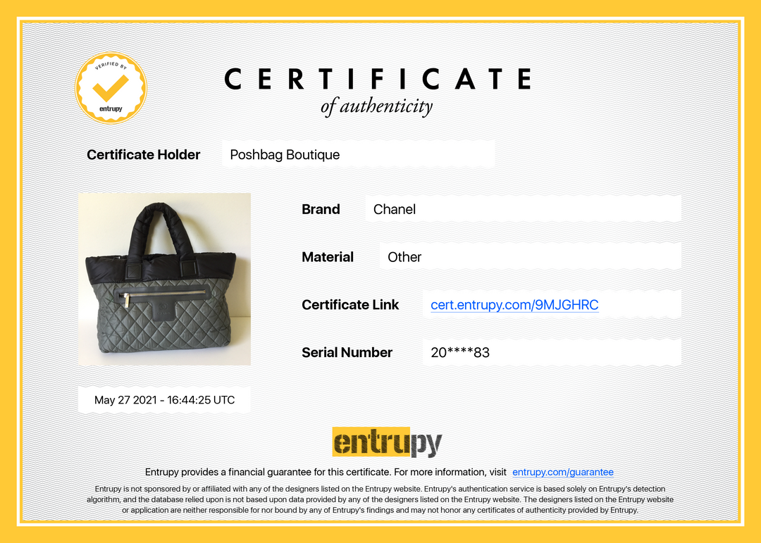 Coco Cocoon Bicolour Nylon Tote Bag