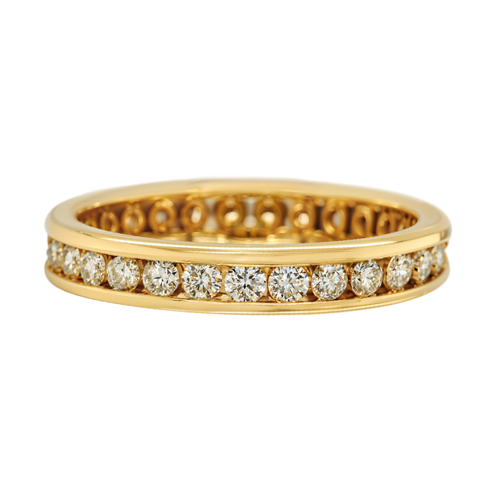 14kt Diamond Eternity Band