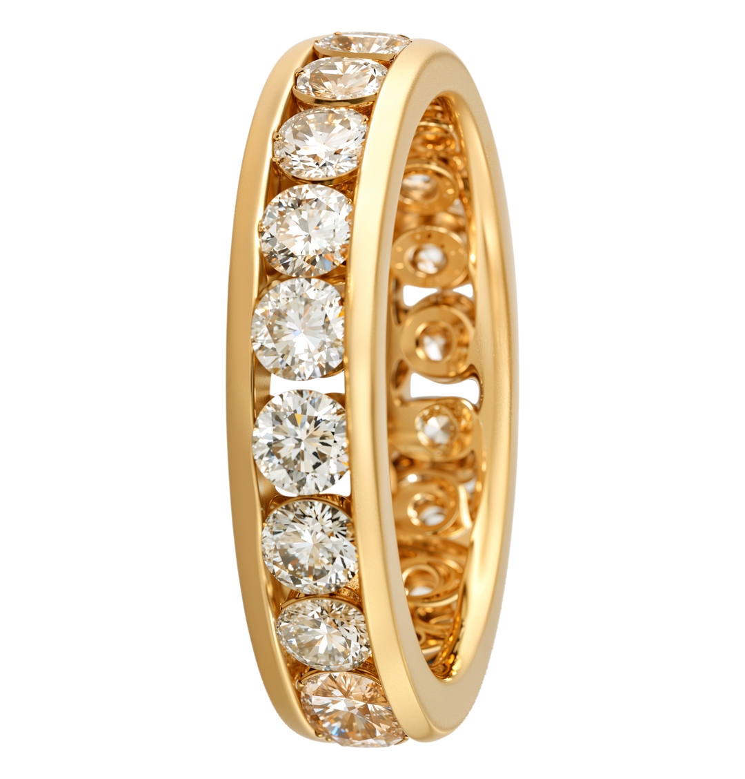 14kt Diamond Eternity Band