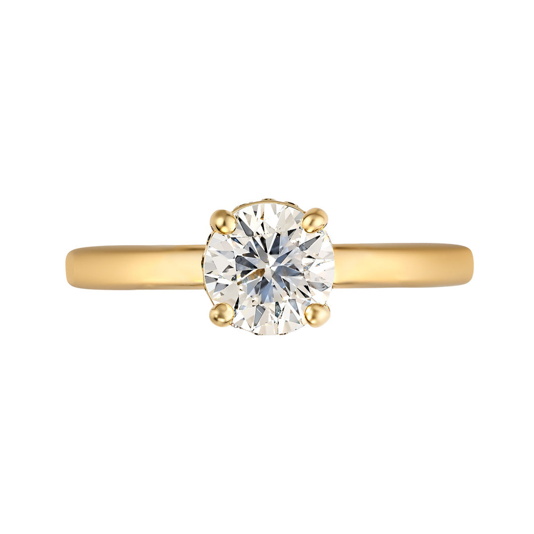14kt Yellow Gold Diamond Ring