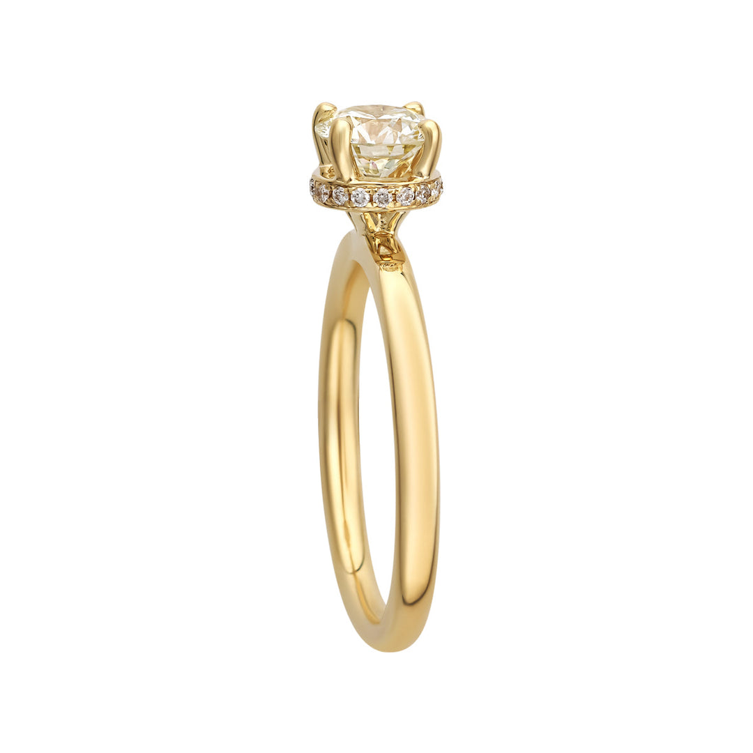 14kt Yellow Gold Diamond Ring
