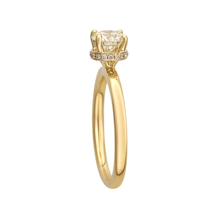 14kt Yellow Gold Diamond Ring