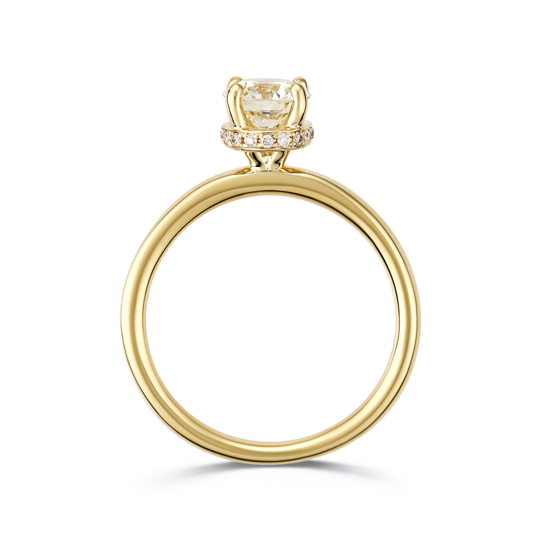 14kt Yellow Gold Diamond Ring