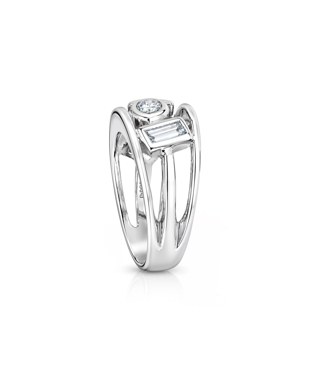 14kt White Gold Estate Diamond Ring