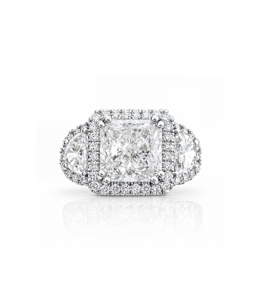 14kt White Gold Lab Grown Diamond Ring