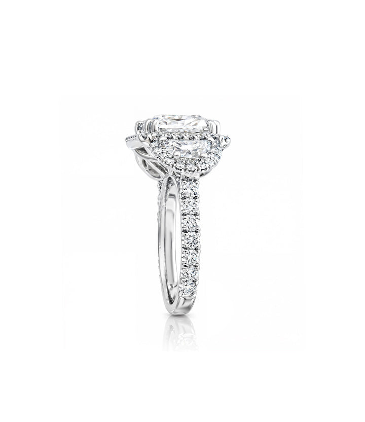 14kt White Gold Lab Grown Diamond Ring