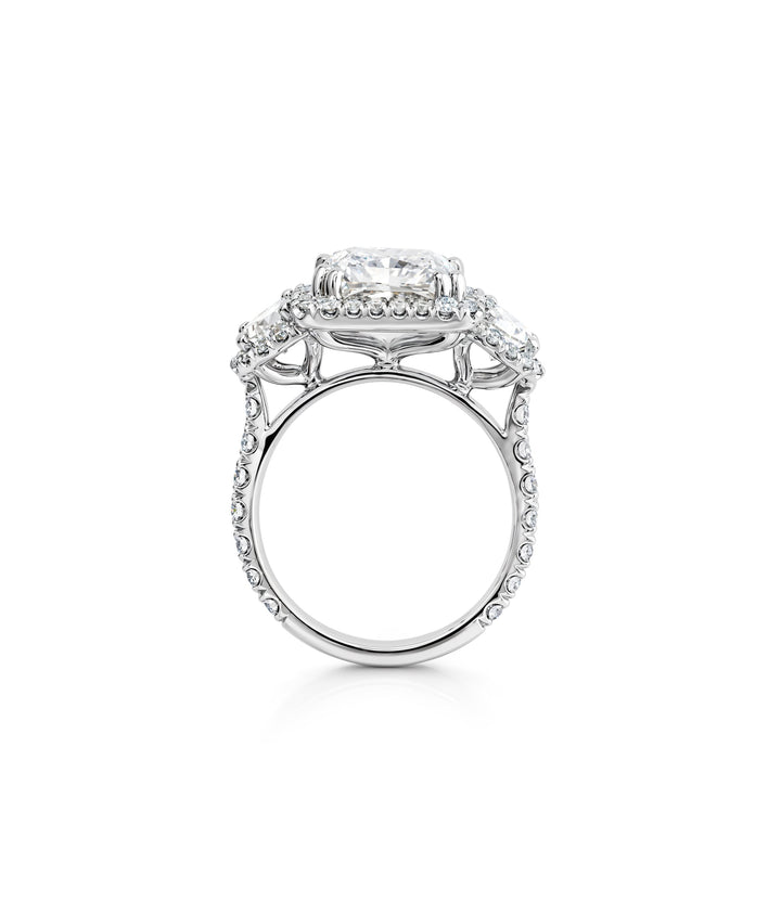 14kt White Gold Lab Grown Diamond Ring