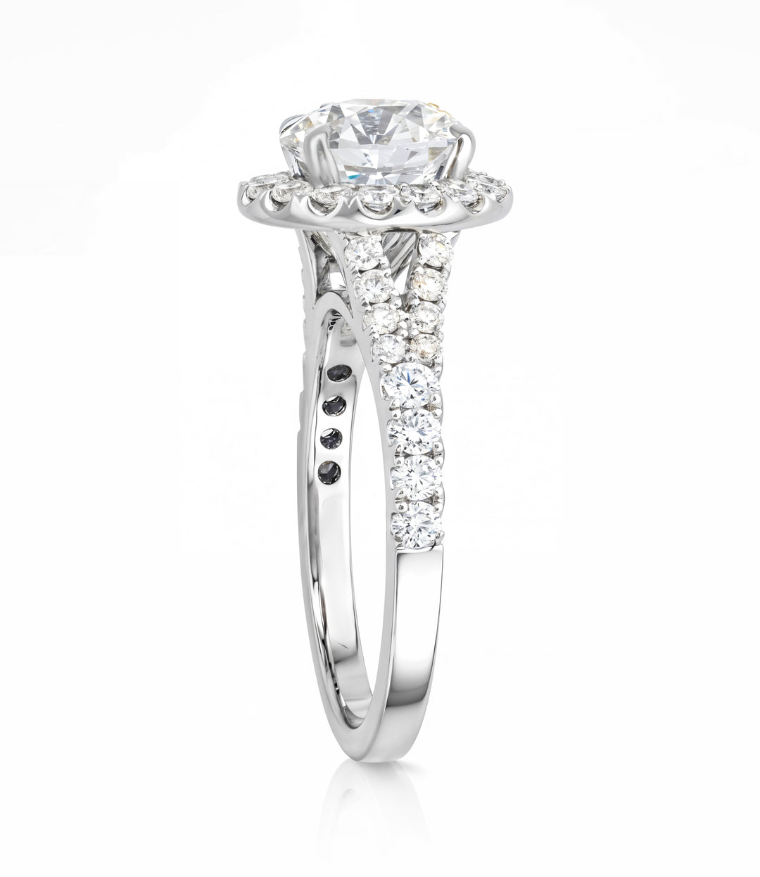 A. 14kt White Gold Lab Grown Diamond Ring