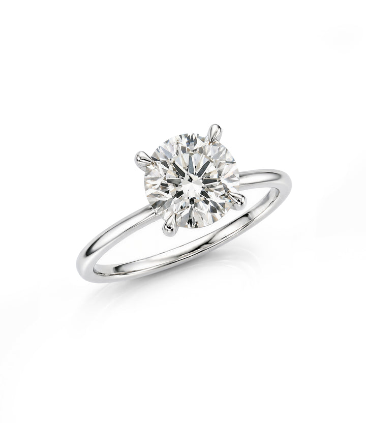 14kt White Gold Lab Grown Diamond Ring